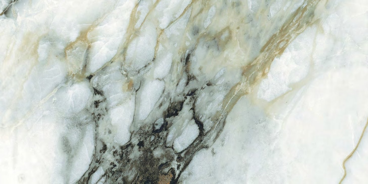 Calacatta Gold, carrelage grand format 600 × 1200 mm (60 × 120 cm), fini glossy, World Export & Co.