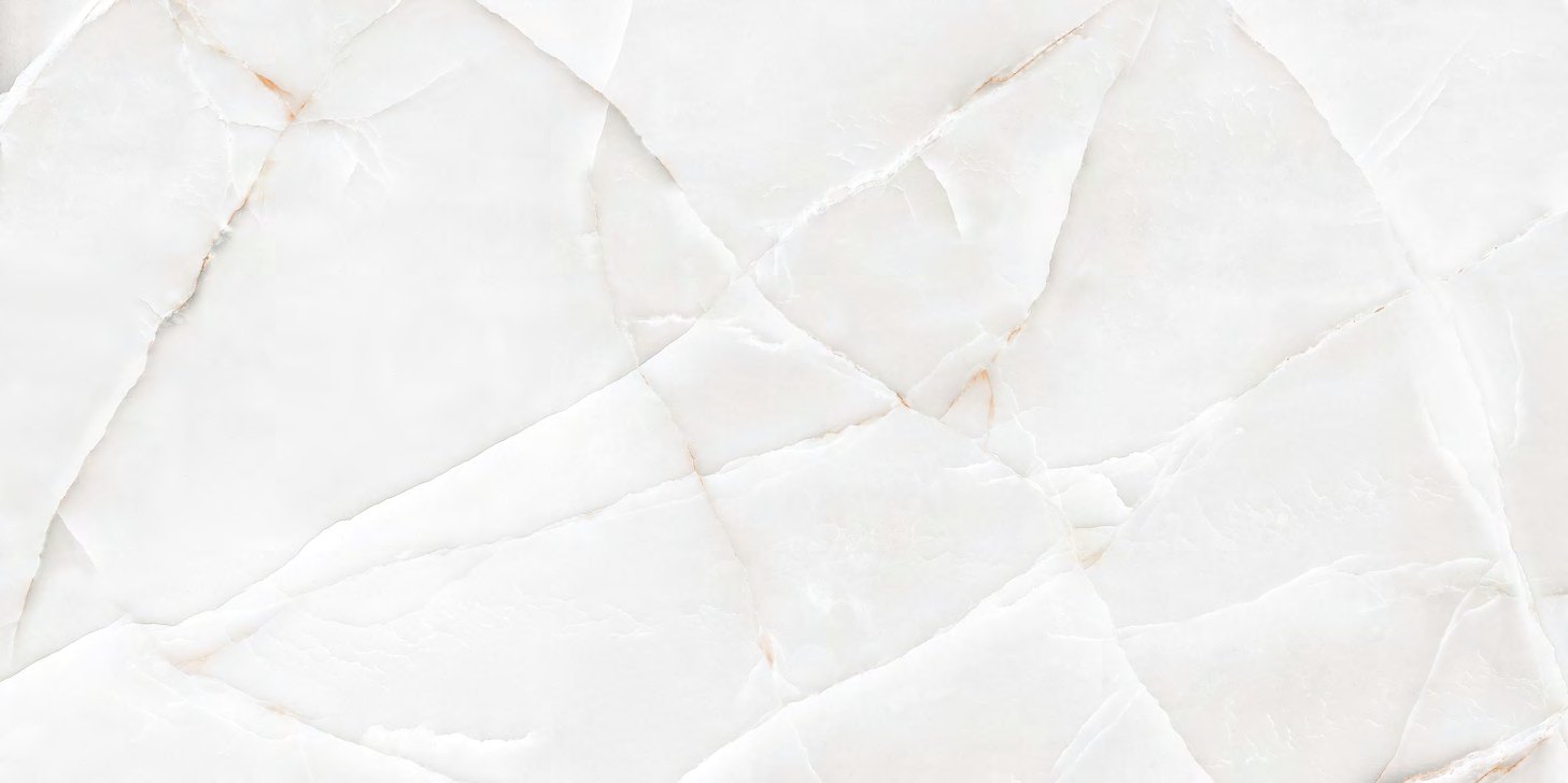 Crecal White, carrelage grand format 600 × 1200 mm (60 × 120 cm), fini glossy, World Export & Co.