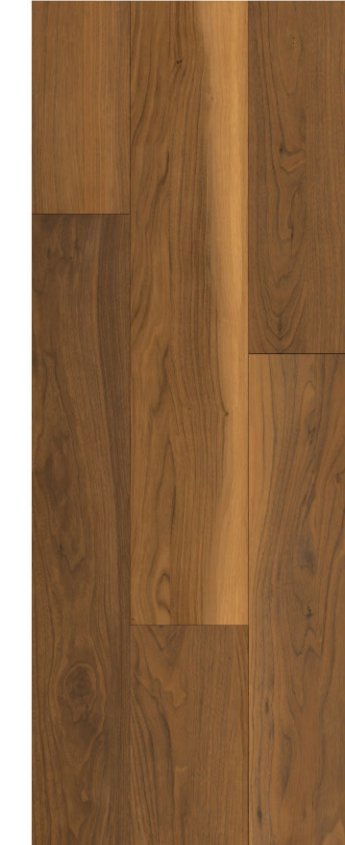 Natural Walnut, sol SPC rigide décor bois, format 181×1220mm, gamme PRIME Series.